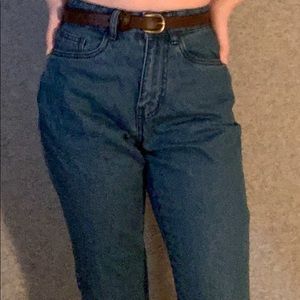 denim mom jeans